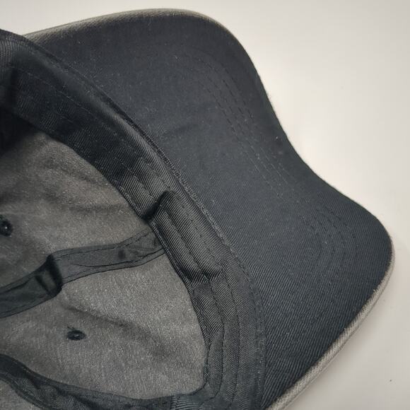 Maga American Flag Slideback Baseball Cap Gray One Size Vented Holes Patriotic - Picture 8 of 8